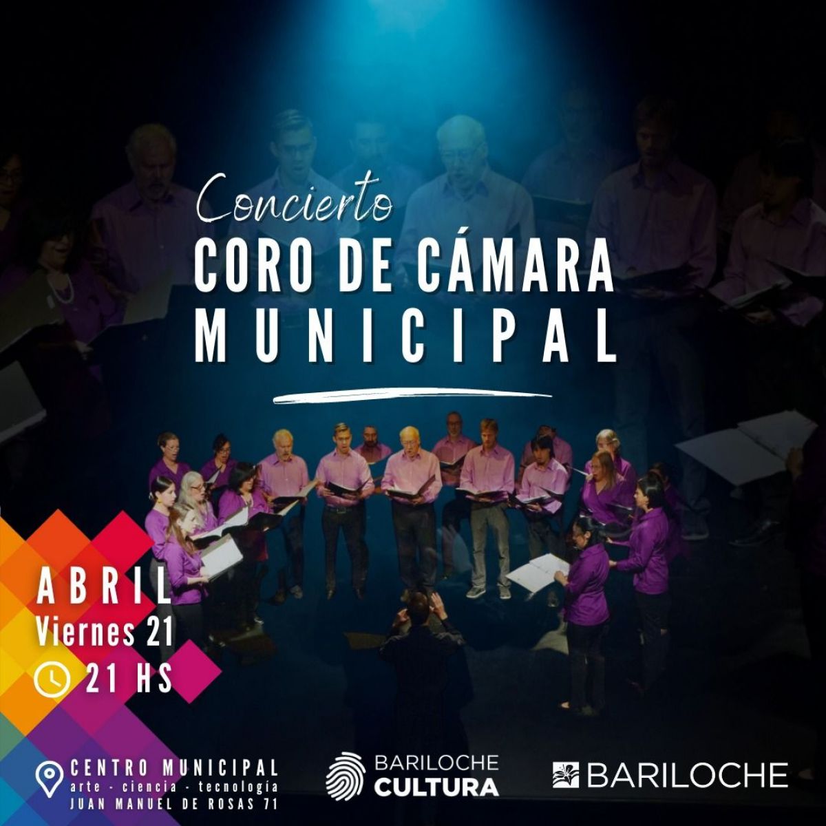 Invitan a un concierto del Coro de Cámara Municipal