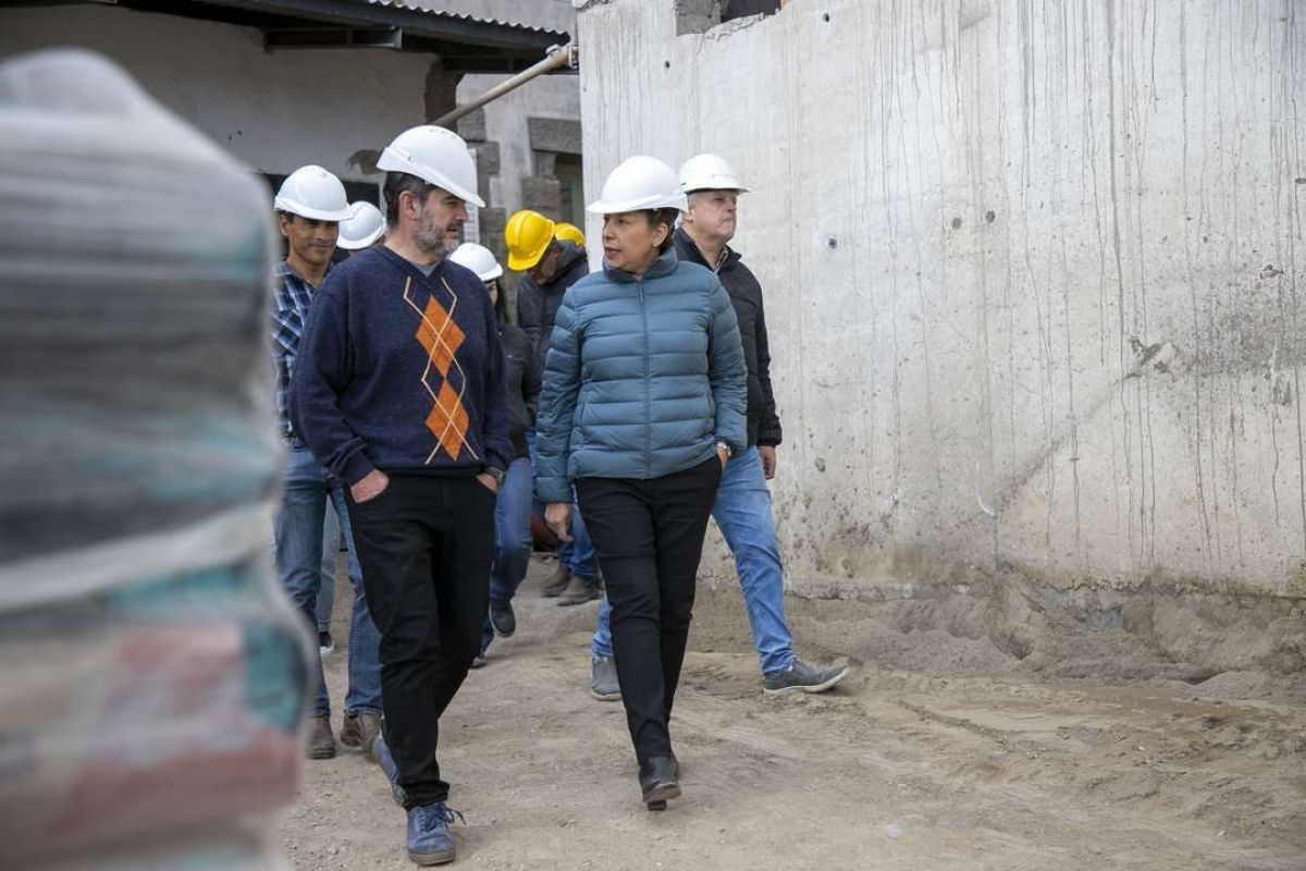 "El avance es enorme", dijo la gobernadora sobre la obra del Hospital Zonal