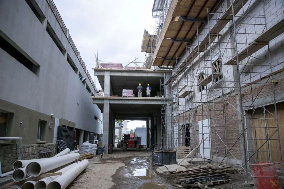 Avanzan a buen ritmo las obras del nuevo hospital de Bariloche 