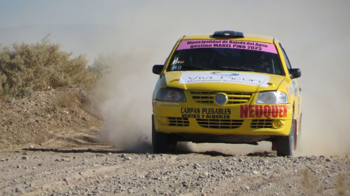 Podios barilochenses en la segunda fecha del rally neuquino
