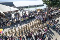 Casi 150 instituciones desfilaron por el 121° Aniversario de Bariloche