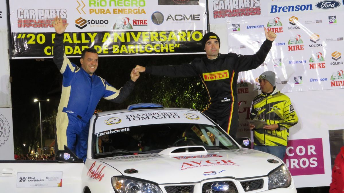 Con un gran marco de público se abrió el Rally Aniversario de Bariloche