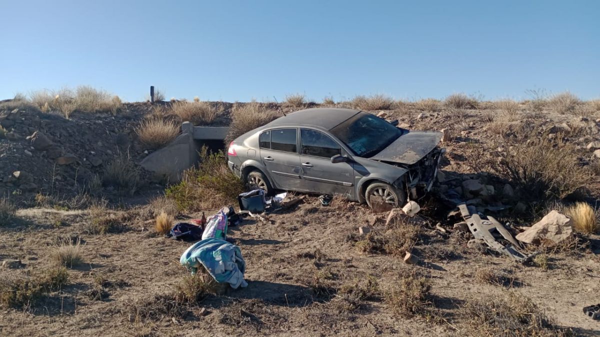 Accidente fatal en la ruta 23 entre Los Menucos y Sierra Colorada