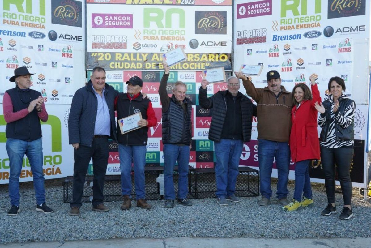 Gennuso celebró la fiesta del rally y reconoció a 30 corredores locales