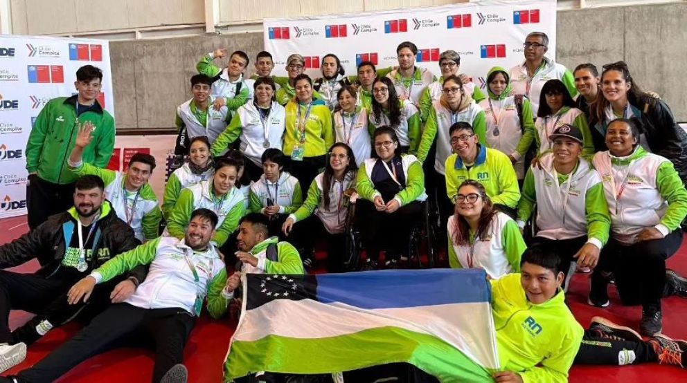 Río Negro lideró el medallero en los Juegos Para Araucanía