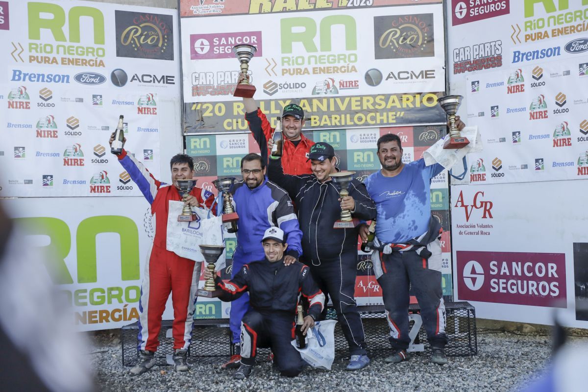 Las imágenes del Rally Aniversario de Bariloche 
