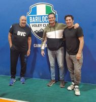 El vóley local recibió a Omar Grasso de la FeVA