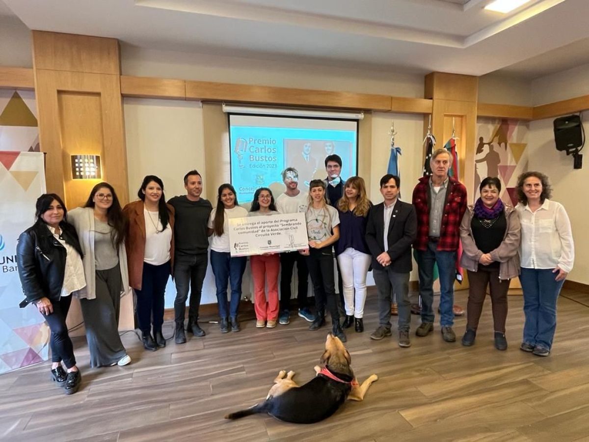 La Asociación Civil Circuito Verde recibió el Premio Carlos Bustos