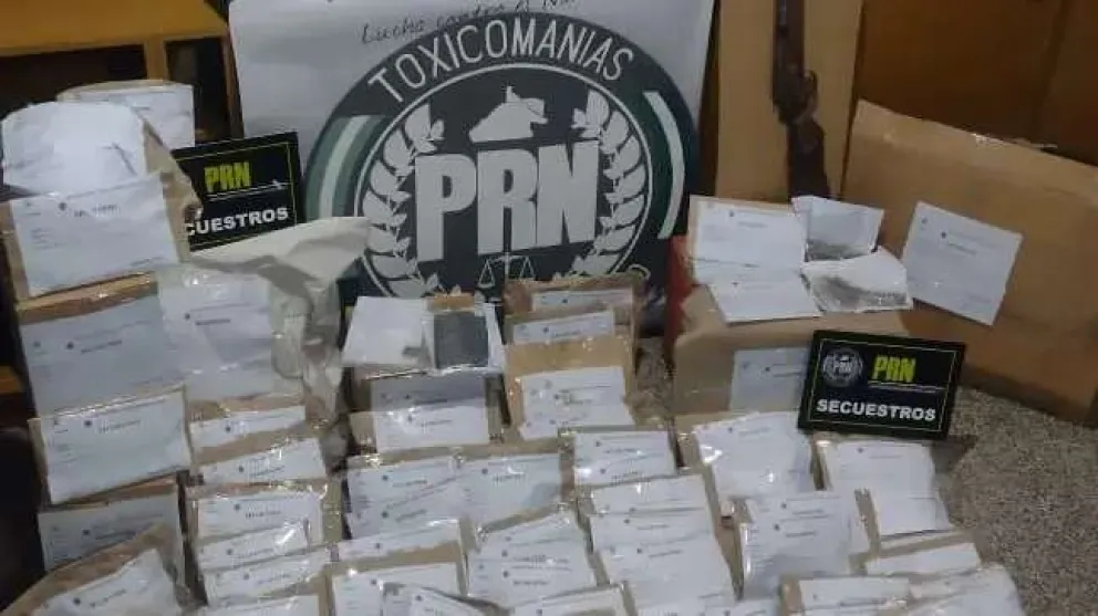 Secuestraron más de 12 kilos de marihuana en un importante operativo en Choele Choel