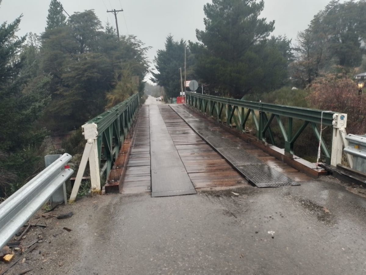 Quedó habilitado el puente de Colonia Suiza en calle Genoveva Beveraggi