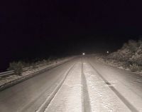 Extrema precaución por presencia de tramos con nieve en la RN40 entre Bariloche y El Bolsón