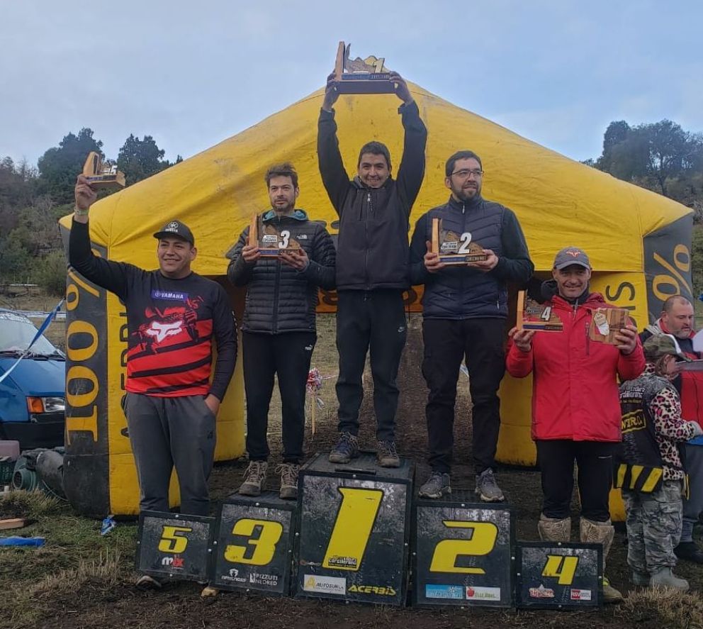 Pilotos locales brillaron en la fecha del Enduro Cordillerano