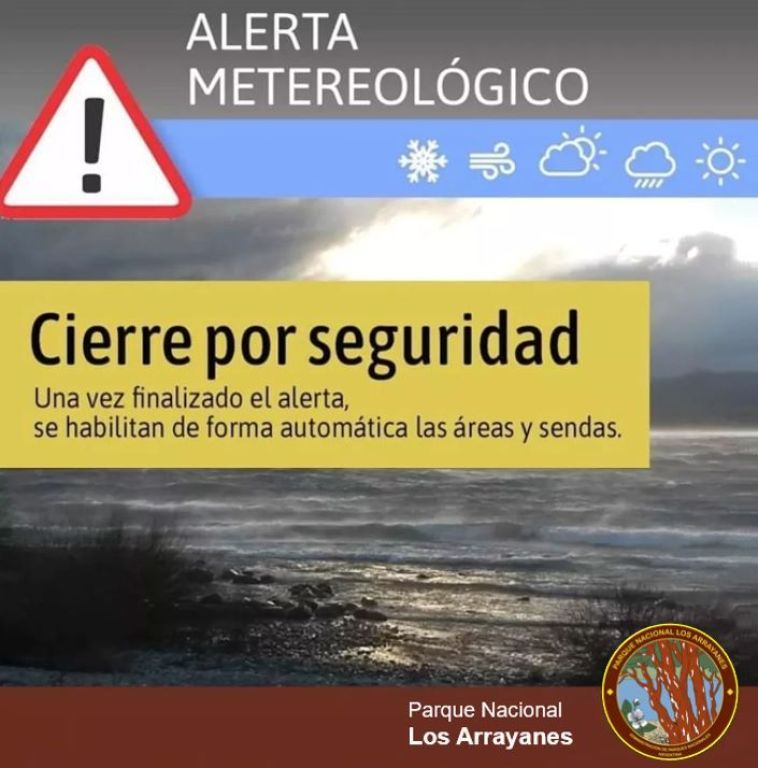 Cierre de senderos en Península Quetrihué