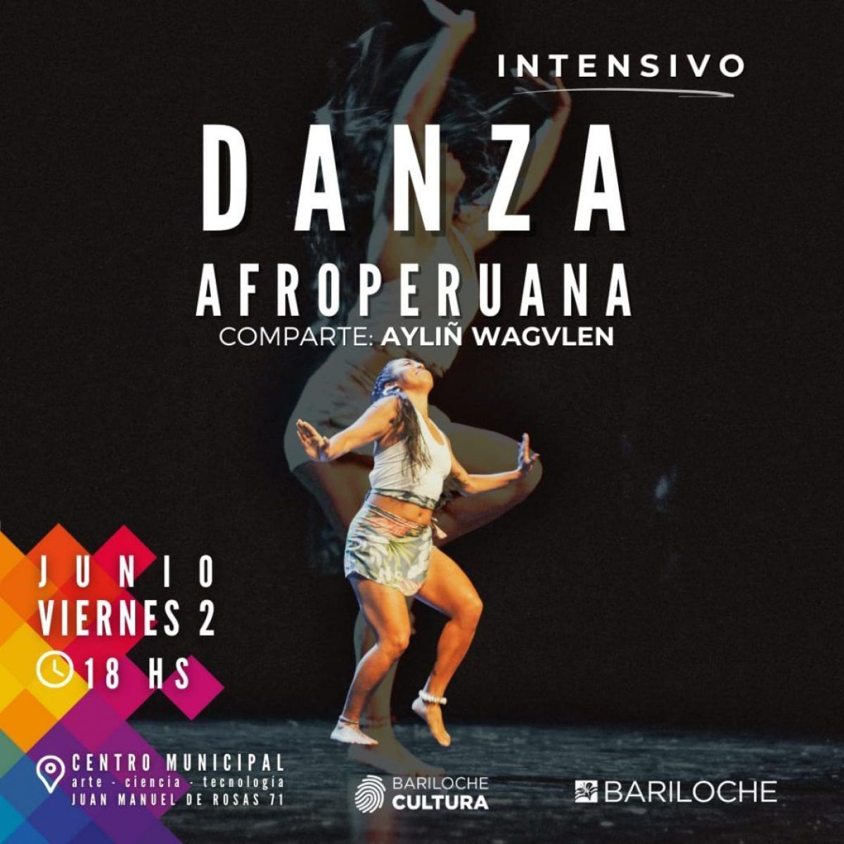 La Subsecretaría de Cultura invita a una clase intensiva de Danzas Afroperuanas