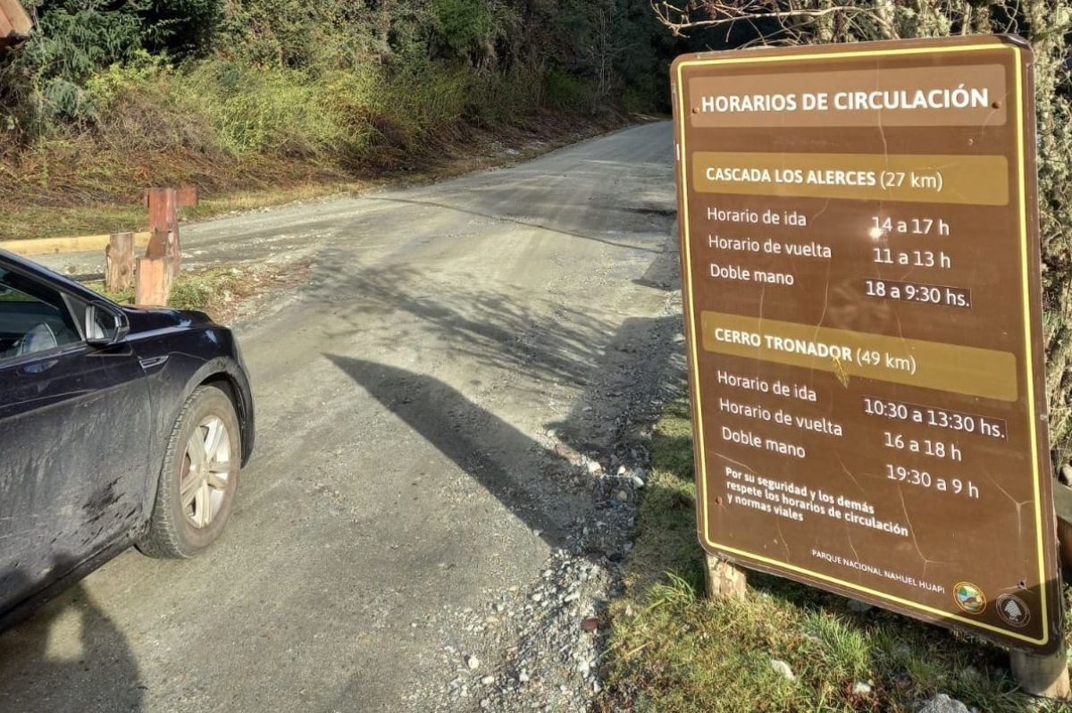 Estado de caminos y senderos en el Parque Nacional Nahuel Huapi