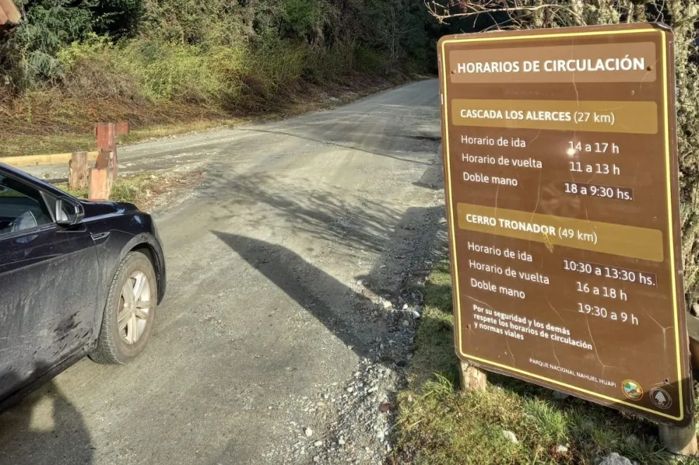 Estado de caminos y senderos en el Parque Nacional Nahuel Huapi