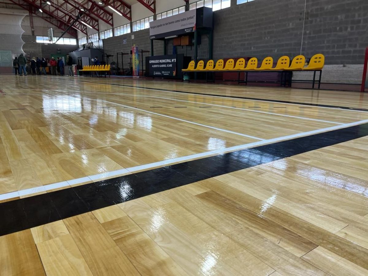 Se inauguró el nuevo tecnopiso deportivo del Gimnasio N°3 y el Albergue Municipal