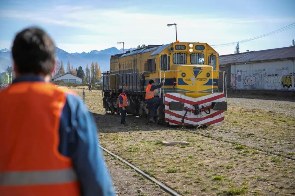 Una formación del Tren Patagónico descarriló tras chocar contra un toro