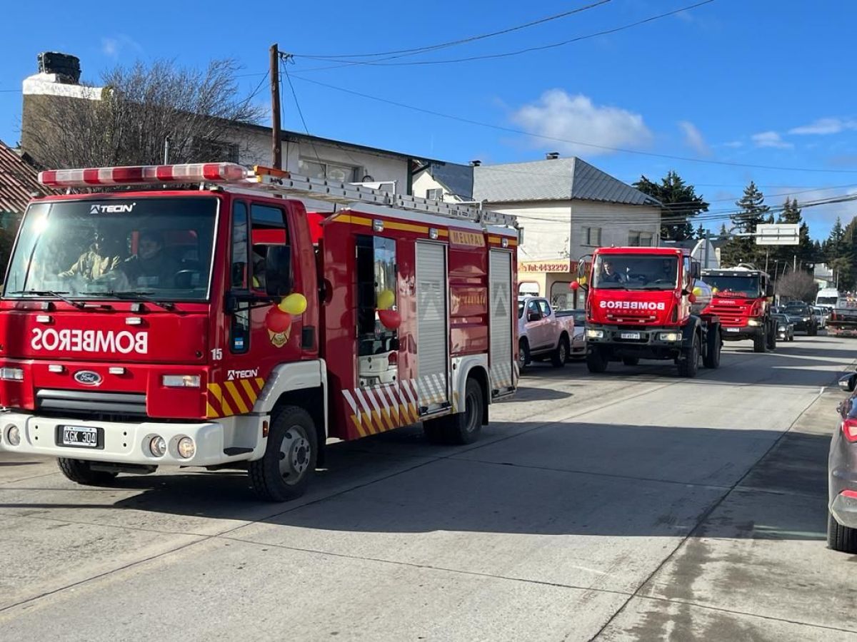 En Bariloche se celebra el Día Nacional del Bombero Voluntario
