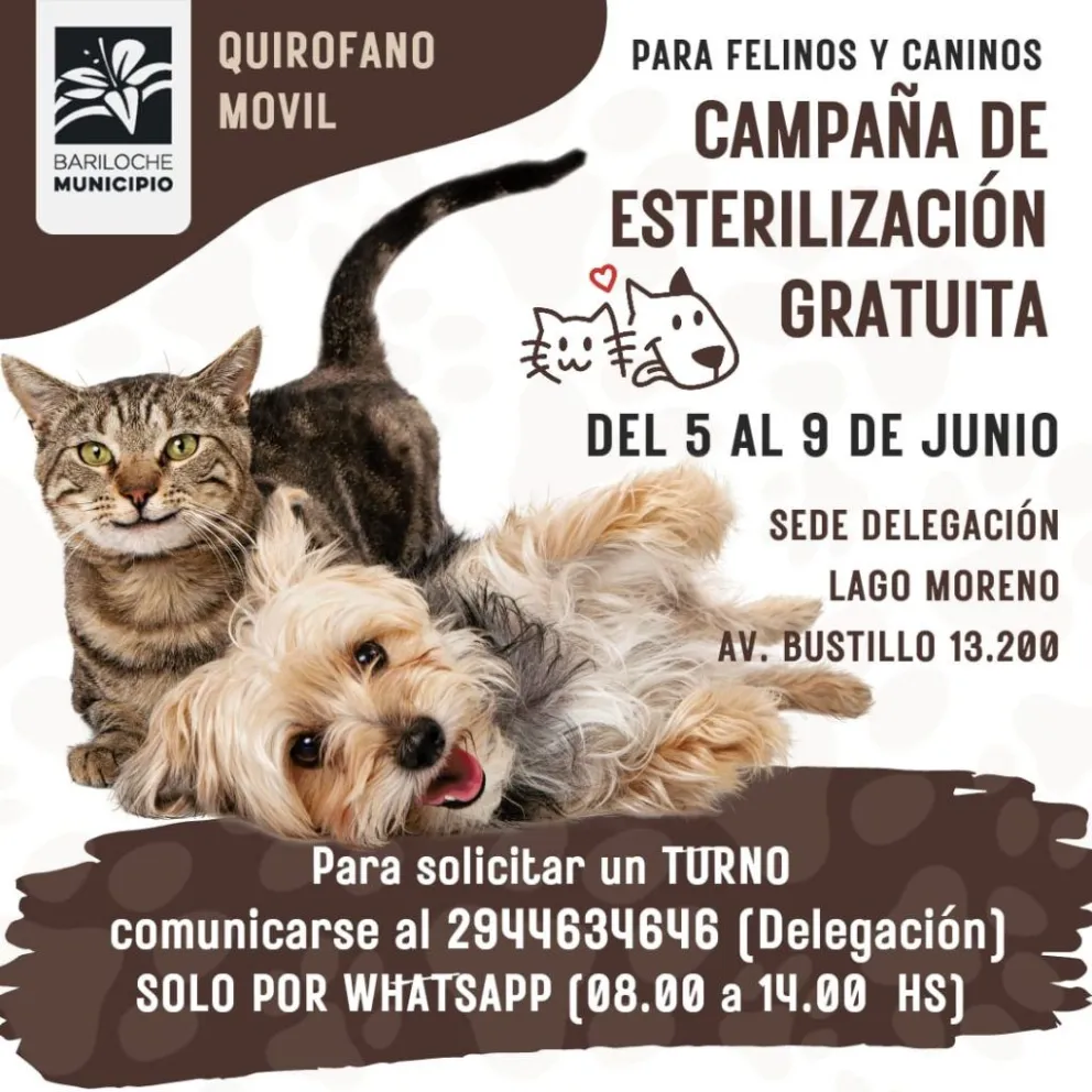 El Quirófano Móvil atiende en la delegación Lago Moreno