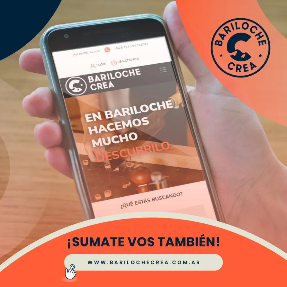 Sigue la convocatoria para sumarse a la plataforma Bariloche Crea
