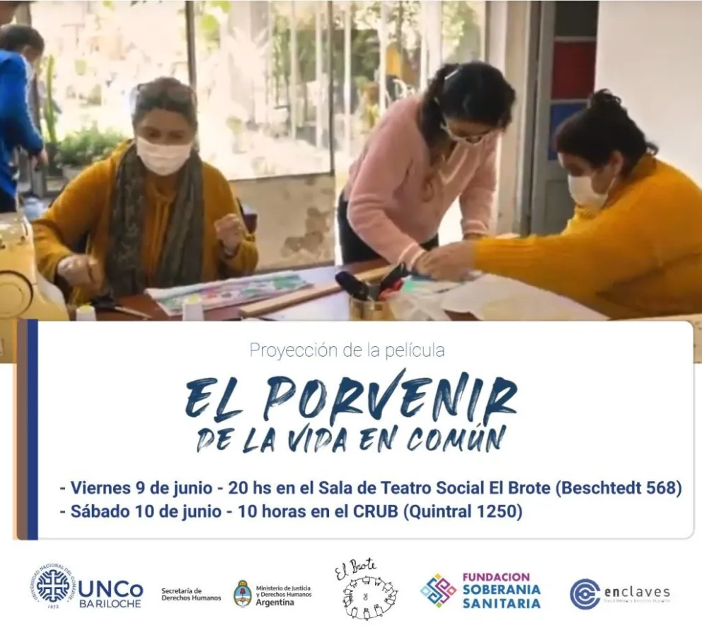 Proyectarán el film "El Porvenir de la vida en común"