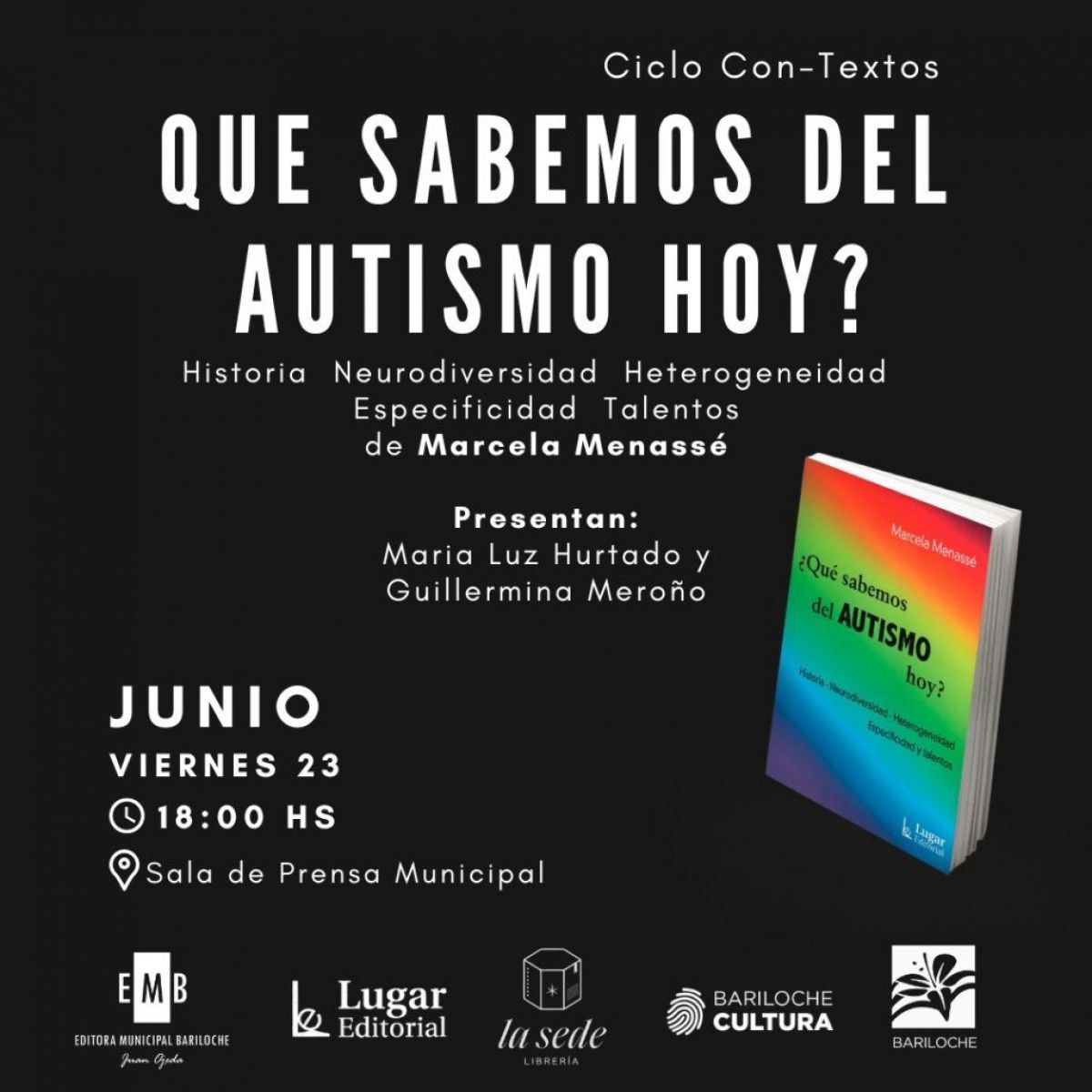 Presentan el libro “¿Qué sabemos del autismo hoy?” de Marcela Menassé