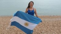 La nadadora rionegrina Ailen Lascano logró la triple corona en aguas abiertas