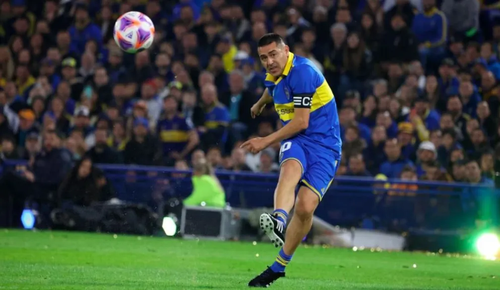 La Bombonera volvió a latir con la despedida de Riquelme 
